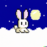 rabbit-on-moon